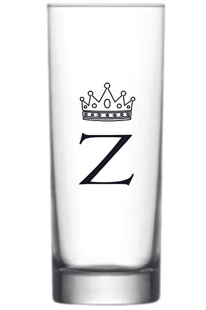 Tek Z Harfli Baskılı Votka Bardağı Vodka