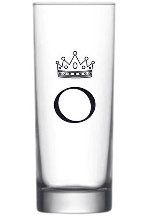 Tek O Harfli Baskılı Votka Bardağı Vodka