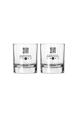 2 li Müzik Rakı Bardağı Sorulardan Şarkıcı ve Şarkı ismi+isminiz Belirtebilirsiniz
