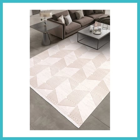 DEFNE STORE YoudayHomeCollection FİLORA Model Oturma Odası Halısı · EBAT: 80X80 DFNBEZ