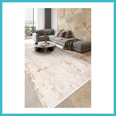 DEFNE STORE YoudayHomeCollection GASPİNA Model Oturma Odası Halısı · EBAT: 80X80 DFNBEZ