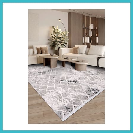 DEFNE STORE YoudayHomeCollection ARSİNA Model Oturma Odası Halısı · EBAT: 80X80 DFNBEZ