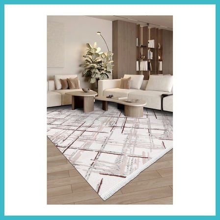 DEFNE STORE YoudayHomeCollection ARSİNA Model Oturma Odası Halısı · EBAT: 80X80 DFNBEZ