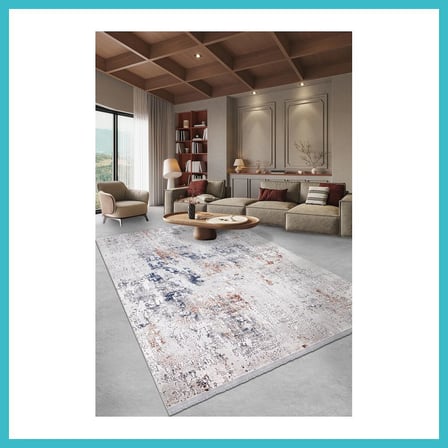 DEFNE STORE YoudayHomeCollection VALORİA Model Oturma Odası Halısı · EBAT: 80X80 DFNBEZ