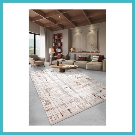 DEFNE STORE YoudayHomeCollection VALORİA Model Oturma Odası Halısı · EBAT: 80X80 DFNBEZ
