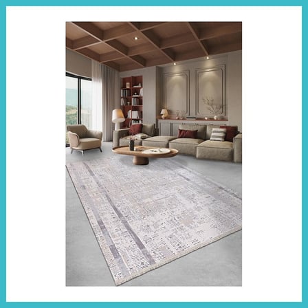 DEFNE STORE YoudayHomeCollection VALORİA Model Oturma Odası Halısı · EBAT: 80X80 DFNBEZ