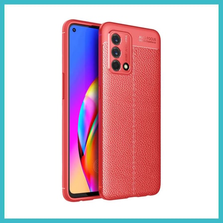 DEFNE STORE A74 4G Kılıf Auto Focus Kapak - Kırmızı DFNBEZ