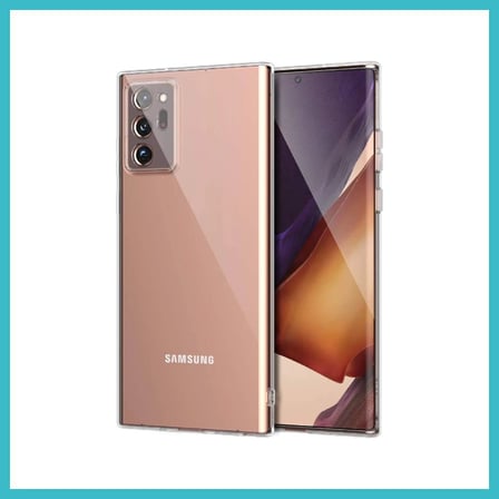 Defne Store Samsung Galaxy Note 20 Ultra Kılıf Lüx Şeffaf Silikon Dfnbez