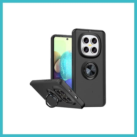 DEFNE STORE Redmi Note 15 Pro 4G Montreal Yüzüklü Silikon Kapak - Siyah DFNBEZ