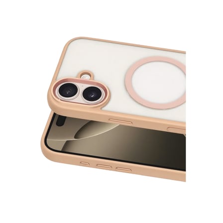 DEFNE STORE Joko iPhone 16 Uyumlu Magsafe Kapak - Pembe DFNBEZ