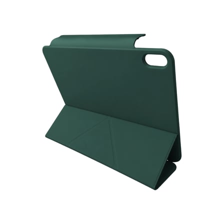 DEFNE STORE iPad 2025 10.9 10.Nesil (A16) Edz Manyetik Standlı Tablet Kılıfı - Koyu Yeşil DFNBEZ