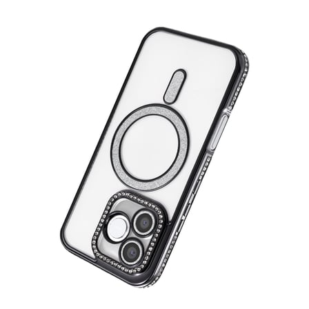 DEFNE STORE Huawei Honor 600 Lite Joke Simli Magneticsafe Kılıf - Siyah DFNBEZ