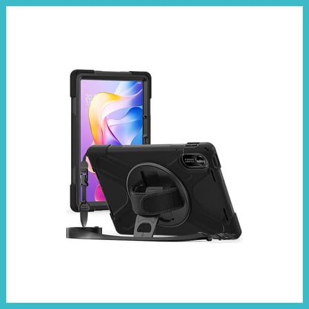 DEFNE STORE Redmi Pad 2 9.7 Kılıf Amazing Tablet Kapak - Siyah DFNBEZ