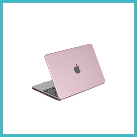 DEFNE STORE MacBook Neo Şeffaf Macbook Kapak - Pembe DFNBEZ
