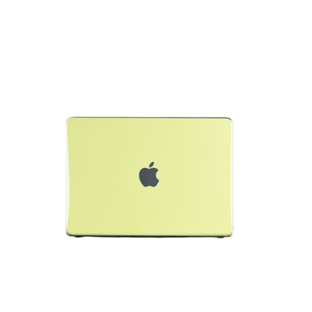 DEFNE STORE MacBook Neo Şeffaf Macbook Kapak - Yeşil DFNBEZ