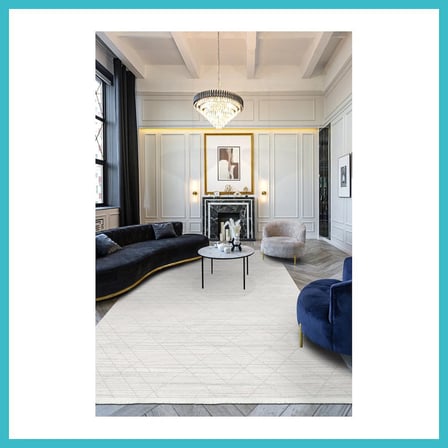 DEFNE STORE YoudayHomeCollection ARYA Model Oturma Odası Halısı · EBAT: 80X80 DFNBEZ