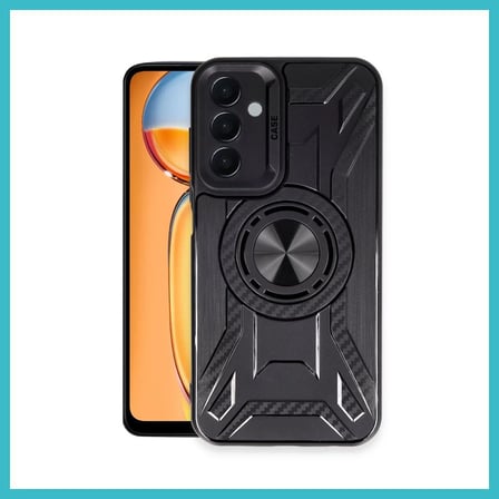 DEFNE STORE Samsung Galaxy A15 4G Uyumlu Kılıf Lincoln Silikon - Siyah DFNBEZ