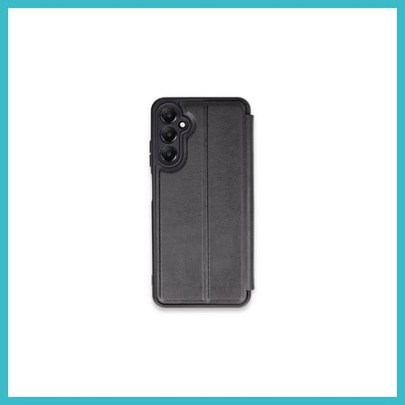 DEFNE STORE Samsung Galaxy S24 FE Uyumlu Kılıf Flip Cover - Siyah DFNBEZ