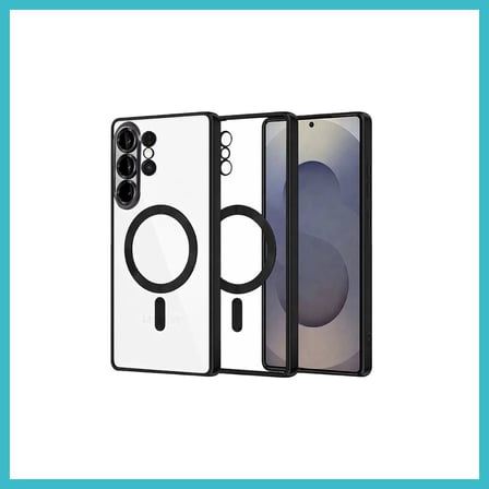 Defne Store Samsung Galaxy S26 Ultra Uyumlu Kross Magneticsafe Kapak - Siyah Dfnbez