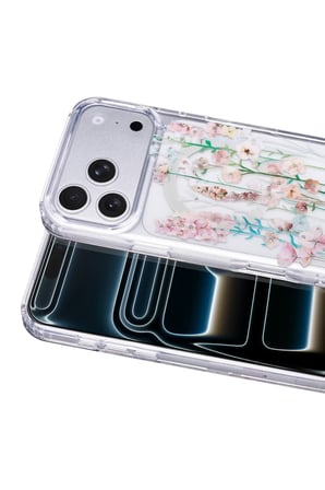 DEFNE STORE Onegif iPhone 17 Pro Uyumlu Desina Magsafe Kapak - Desen 1 DFNBEZ