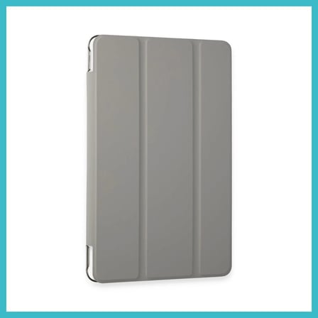 DEFNE STORE Samsung Galaxy Tab A9 Kılıf Tablet Smart Kılıf - Gri DFNBEZ
