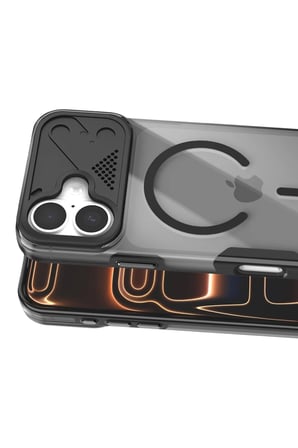 DEFNE STORE Joko iPhone 17 Uyumlu Zinko Magsafe Kapak - Siyah DFNBEZ
