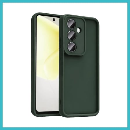 DEFNE STORE Samsung Galaxy A57 5G Uyumlu Viera Silikon - Koyu Yeşil DFNBEZ