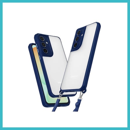 DEFNE STORE Samsung Galaxy A15 4G Uyumlu Kılıf Penta Silikon Kılıf - Lacivert DFNBEZ