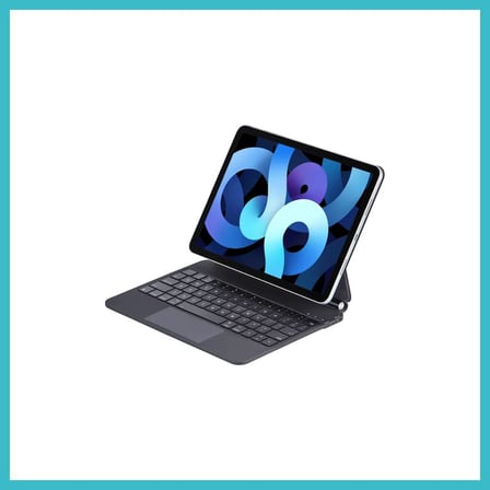 DEFNE STORE iPad 2025 10.9 10.Nesil (A16) Kılıf X8 Magic Manyetik Klavyeli Tablet Kılıfı - Siyah DFNBEZ