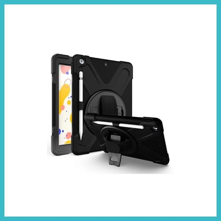 DEFNE STORE iPad 5 Air 9.7 Kılıf Amazing Tablet Kapak - Siyah DFNBEZ