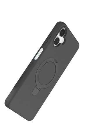 DEFNE STORE Samsung Galaxy A06 Uyumlu Regal Magsafe Standlı Kapak - Titan Gri DFNBEZ