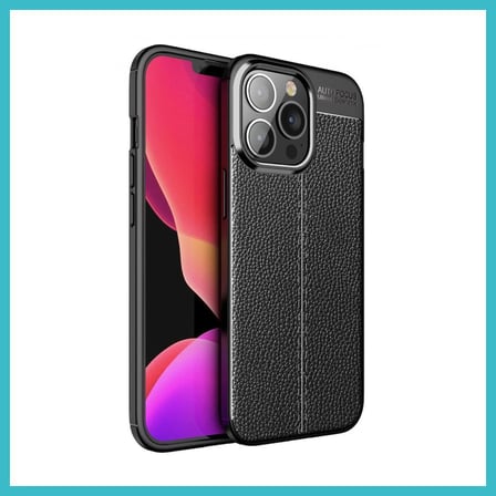 DEFNE STORE iPhone 13 Pro Uyumlu Kılıf Auto Focus Kapak - Siyah DFNBEZ
