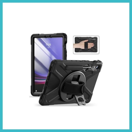DEFNE STORE Galaxy X730 Tab S11 Kılıf Amazing Tablet Kapak - Siyah DFNBEZ