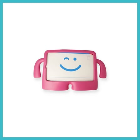 DEFNE STORE iPad Mini 6 Karakter Tablet Silikon - Pembe DFNBEZ