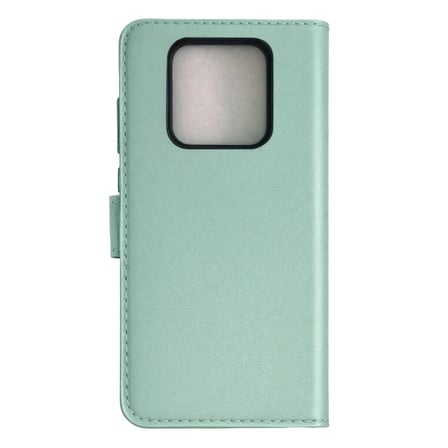 DEFNE STORE Tecno Camon 16 Prime Uyumlu Trend S Plus Kapaklı Kılıf - Su Yeşili DFNBEZ