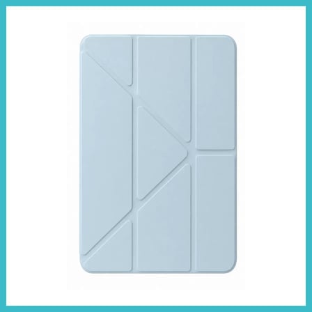 DEFNE STORE iPad 2025 10.9 10.Nesil (A16) Mera Kalemlikli Tablet Kılıfı - Açık Mavi DFNBEZ