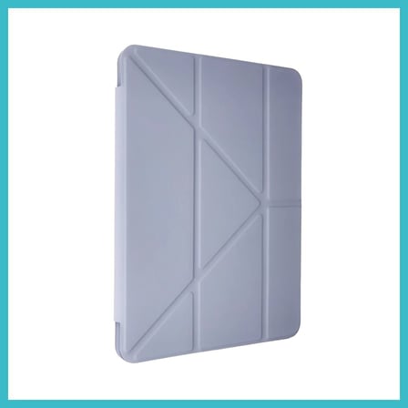 DEFNE STORE Samsung Galaxy Tab A9 Plus Kılıf Kalemlikli Mars Tablet Kılıfı - Lila DFNBEZ