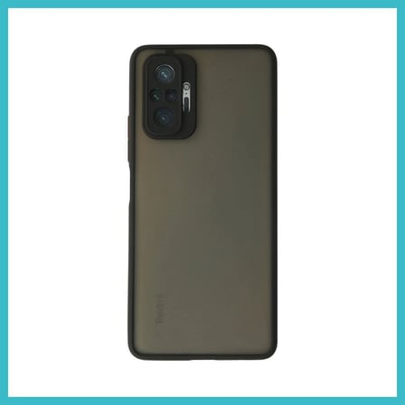 DEFNE STORE Redmi Note 10 Pro Uyumlu Kılıf Montreal Silikon Kapak - Siyah DFNBEZ