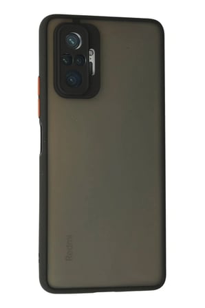 DEFNE STORE Redmi Note 10 Pro Uyumlu Kılıf Montreal Silikon Kapak - Siyah DFNBEZ