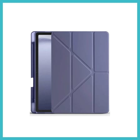 DEFNE STORE Redmi Pad Pro 12.1 Kılıf Kalemlikli Mars Tablet Kılıfı - Lavender DFNBEZ