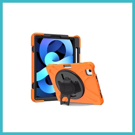 DEFNE STORE iPad 2025 10.9 10.Nesil (A16) Kılıf Amazing Tablet Kapak - Turuncu DFNBEZ