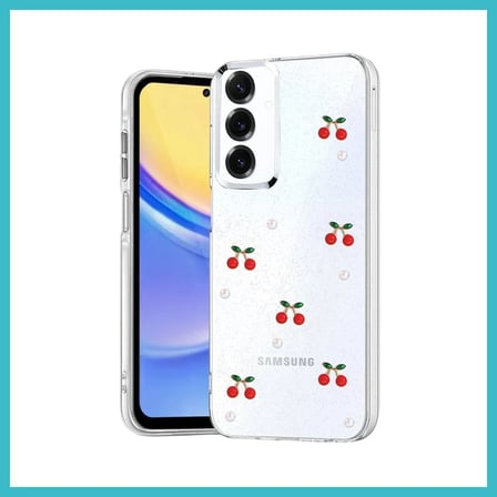 DEFNE STORE Samsung Galaxy A14 4G Uyumlu Fiyonk Desenli Kapak - Desen 9 DFNBEZ