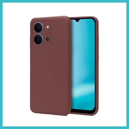 DEFNE STORE Redmi 15C 4G Uyumlu First Silikon - Bordo DFNBEZ