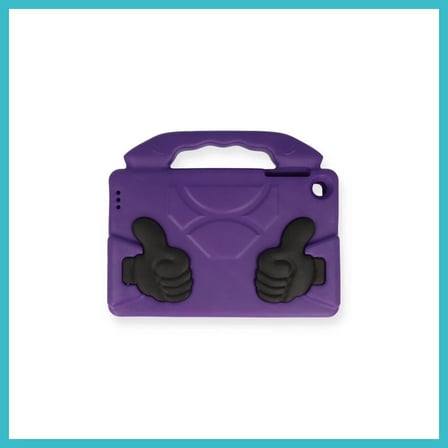 DEFNE STORE Lenovo Tab M10 TB328FU Kılıf Like Stantlı Tablet Silikon - Mor DFNBEZ