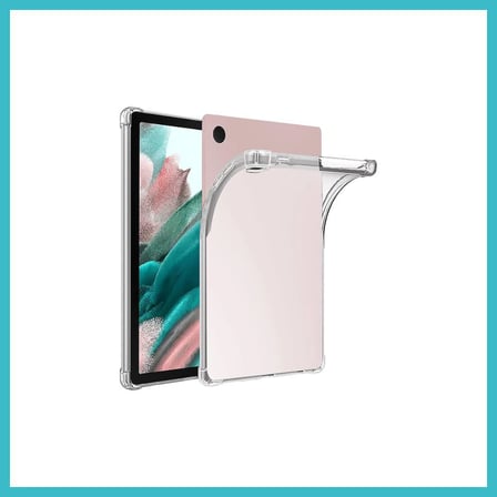 DEFNE STORE Samsung Galaxy Tab A9 Plus Kılıf Anti Shock Tablet Silikon - Şeffaf DFNBEZ