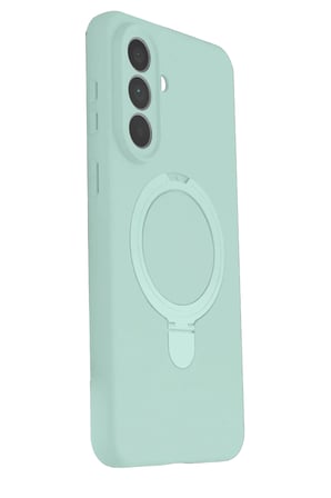 DEFNE STORE Samsung Galaxy A57 5G Uyumlu Regal Magsafe Standlı Kapak - Su Yeşili DFNBEZ