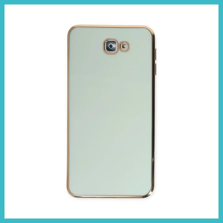 DEFNE STORE Samsung Galaxy J7 Prime Uyumlu Kılıf Volet Silikon - Açık Yeşil DFNBEZ