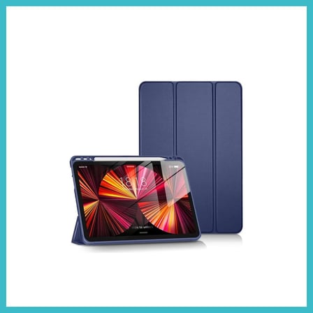DEFNE STORE iPad Pro 11 (2024) Kılıf Tablet Smart Kılıf - Lacivert DFNBEZ