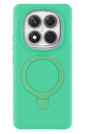 DEFNE STORE Redmi Note 14 Pro 4G Uyumlu Regal Magsafe Standlı Kapak - Yeşil DFNBEZ