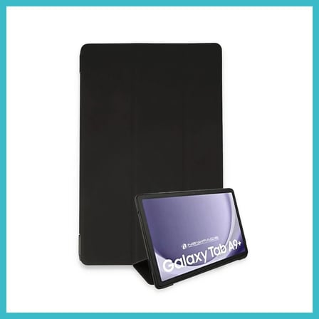 DEFNE STORE Samsung Galaxy Tab A9 Plus Kılıf Tablet Smart Kılıf - Siyah DFNBEZ